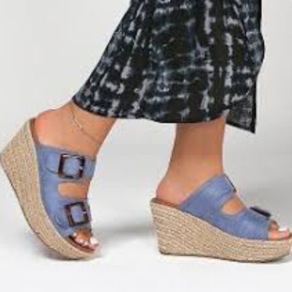 NEW Skechers Luxe Foam Platform Sandal - Picture 1 of 10